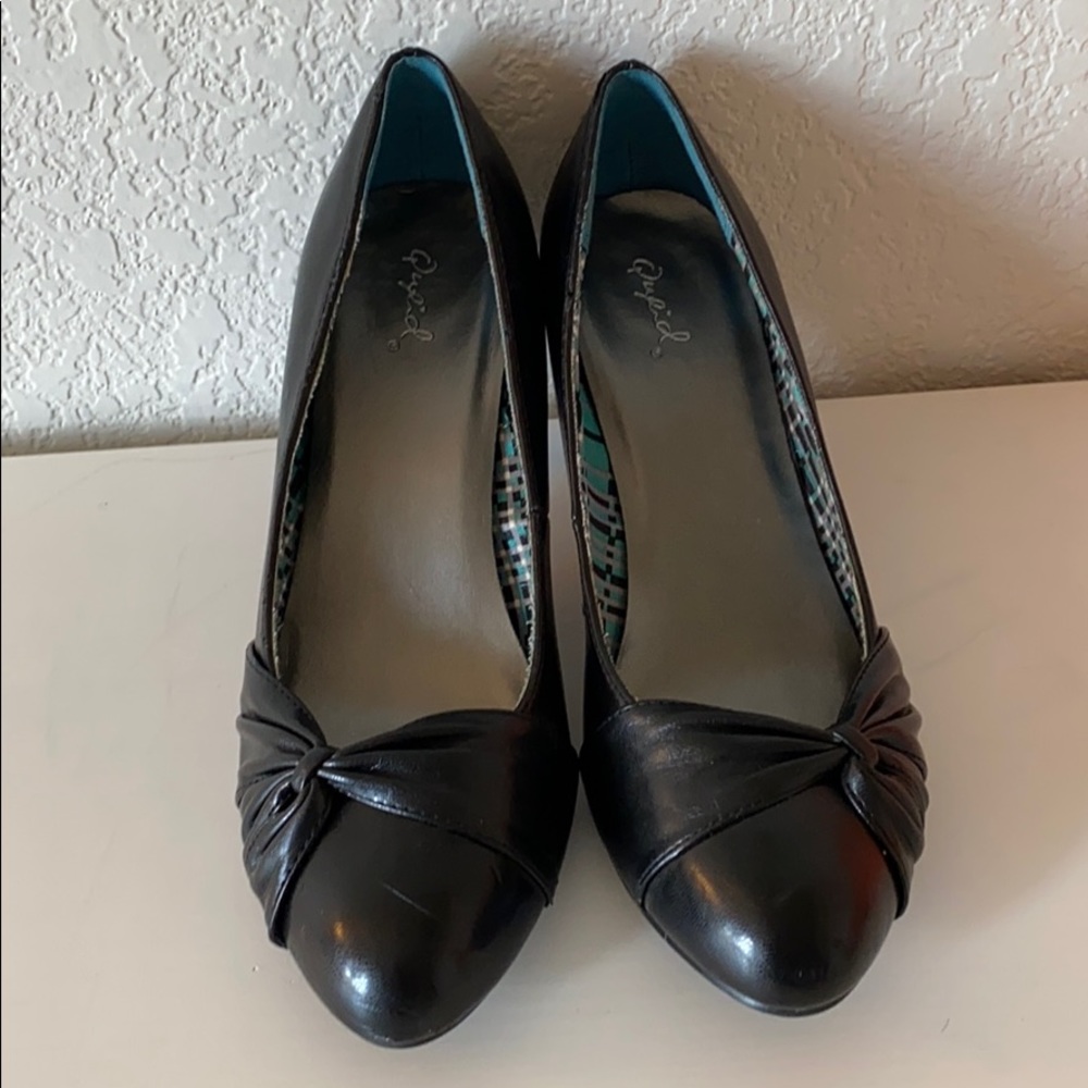 DONATED QUIPD Black Heels